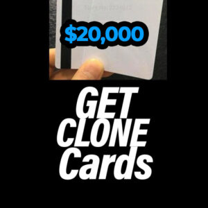 Cloned ATM Card with $20,000 USD Balance