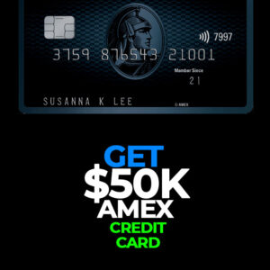 Buy AMEX Credit Card with $50,000 USD Balance