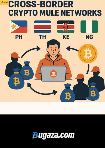 Cross-Border Crypto Mule Networks