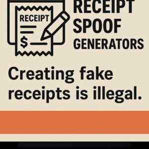 Receipt Spoof Generators – Create Realistic Proof of Purchase for Refund Simulation and Testing