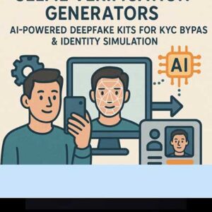 Selfie Verification Generators – AI-Powered Deepfake Kits for KYC Bypass and Identity Simulation