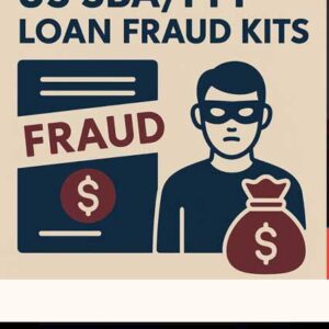 US SBA/PPP Loan Fraud Kits (w/ Verified EIN + Payroll Docs) – Government Grant Fraud Simulation $2,500 – $6,000 per kit