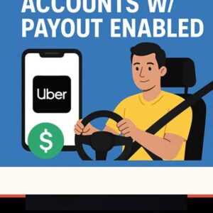 Uber Driver Accounts w/ Payout Enabled – Verified and Ready for Cashout