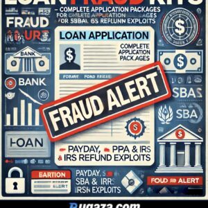 Loan Fraud Kits (Payday, SBA, PPP, IRS)